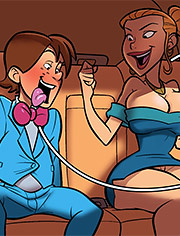 The hardon sibs issue 2: You might have a hard time dancing with that thing poking out