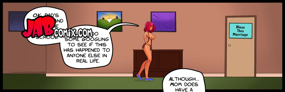 Mom does have a smoking body - Thorny Thursday by jab comix