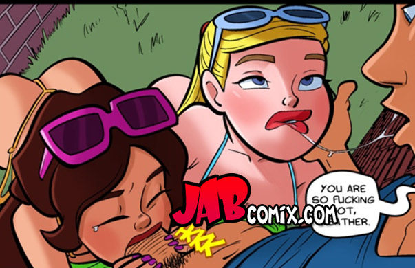 Especially with that hot mouth on my cock - Santo Playa no.2 by jab comix