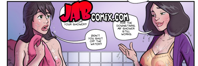 Take your hands away, you're making it spray everywhere - Watching my step 4 by jab comix