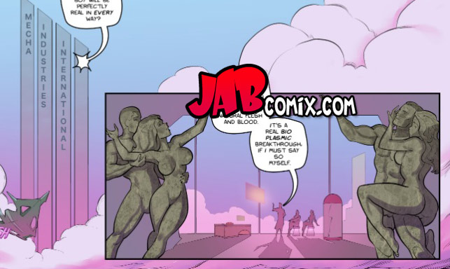 It's a real bio plasmic breakthrough - Artificial probing by jab comix