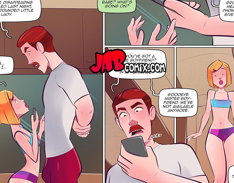 Oh, James, your cock feels so amazing inside me - Kickin it with the camptons 2 by jab comix