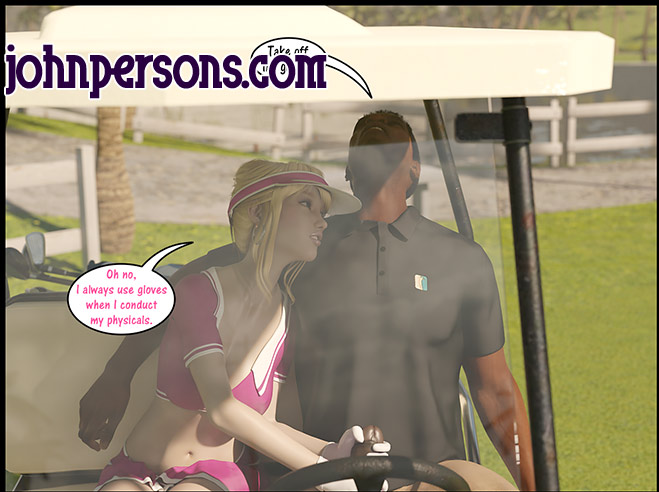 We don't want any of your cum in the golf cart - Christian knockers by Dark Lord