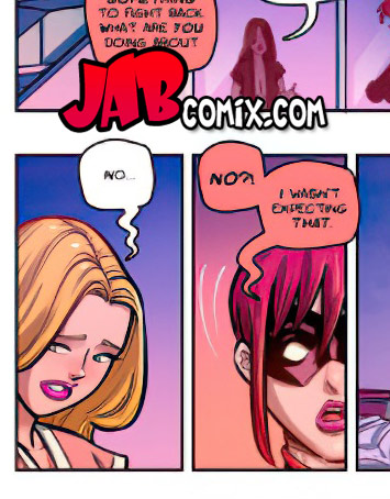 You like that big cock in your ass - Red Angel 8 by jab comix