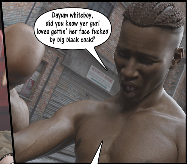 C'mon gurl, show dat black dick some love - Rose In The Hood by Dark Lord