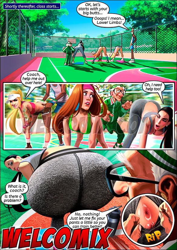 Sex is my cardio - Old Geezers of the Park - Working out the butt by welcomix (tufos)