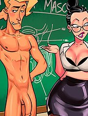 College Perverts – Anatomy Class: This is the male body that we will study now