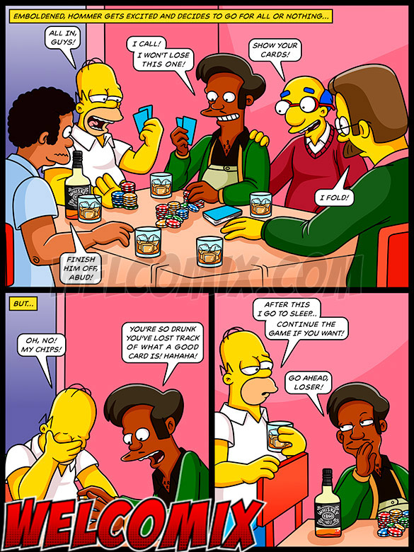 585px x 780px - The Simptoons â€“ All in on a gang bang: If I can stand fucking all of you, I  keep the money