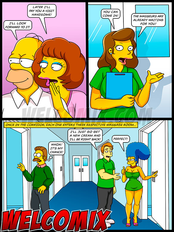 I'm going to relax the buttocks area - The Simptoons - Betrayal at the massage parlor by welcomix (tufos)