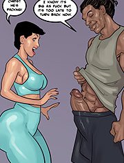 Slutty moms 2: I can’t believe, I’m about to have sex at the gym