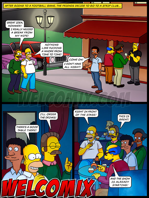 585px x 780px - The Simptoons â€“ A Very Crazy Night: Nothing like fucking a whore from time  to time