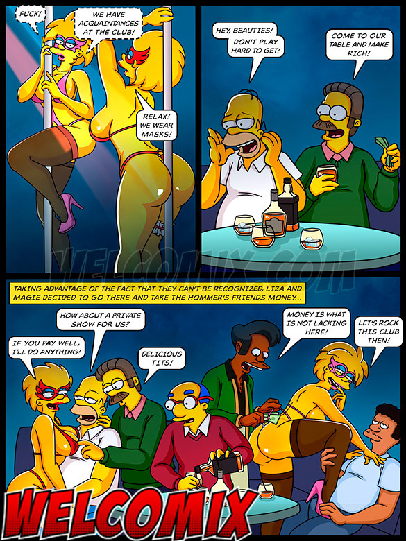 Nothing like fucking a whore from time to time - The Simptoons - A Very Crazy Night by welcomix (tufos)