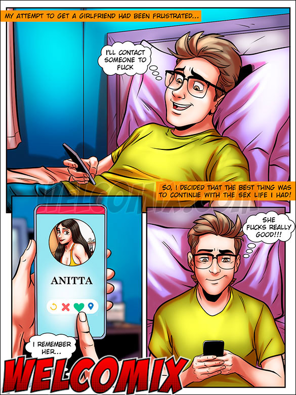 The one chosen by him is Anitta that hot brunette that the nerd loved to fuck - Nerd Stallion - Back to my old sex life by welcomix (tufos)