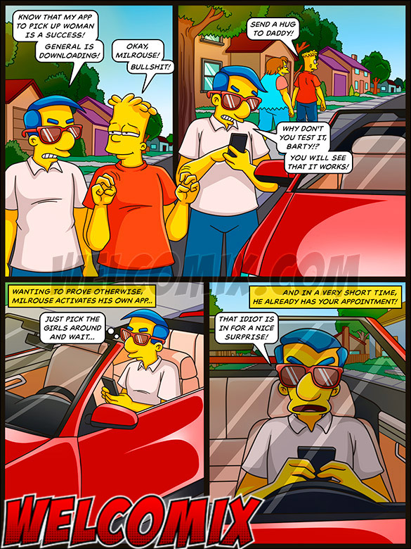 I never imagined fucking on top of such a big car - The Simptoons - The woman hunter app by welcomix (tufos)