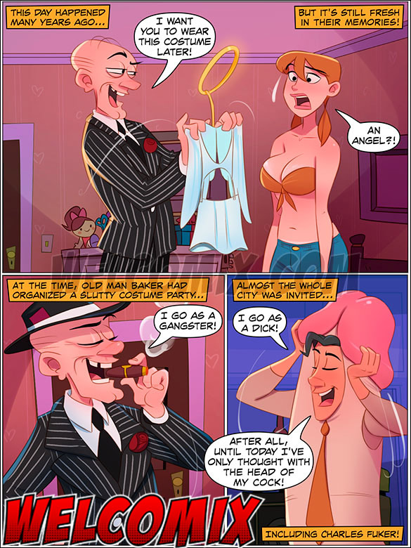A man who loved throwing parties and play with the ladies - The Naughty Home - Naughty Costume Party by welcomix (tufos)