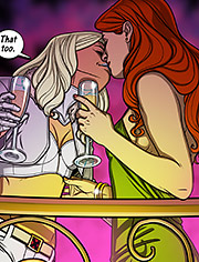 Bacchanalia, X-Men parody: Years of pent up sexual tension finally let loose