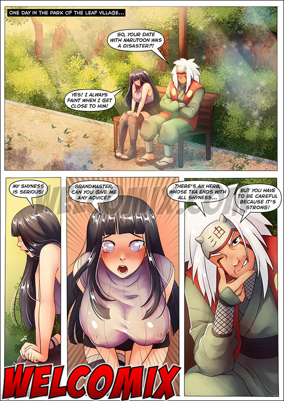 Narutoon – The powerful pecker tea – Willing to do anything to get along with Narutoon, the girl takes a sip of tea and offers herself to the cute ninja