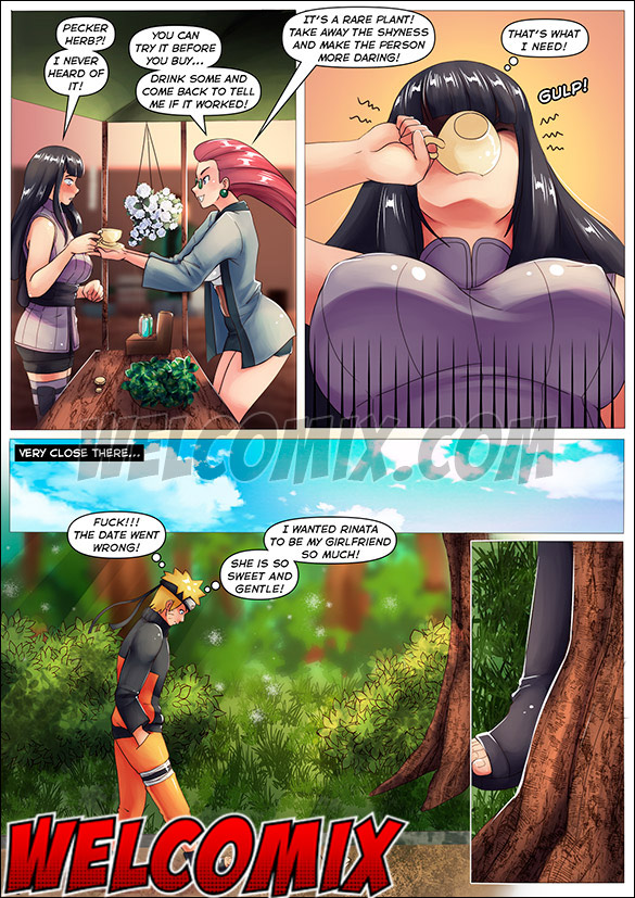 Narutoon – The powerful pecker tea – Willing to do anything to get along with Narutoon, the girl takes a sip of tea and offers herself to the cute ninja