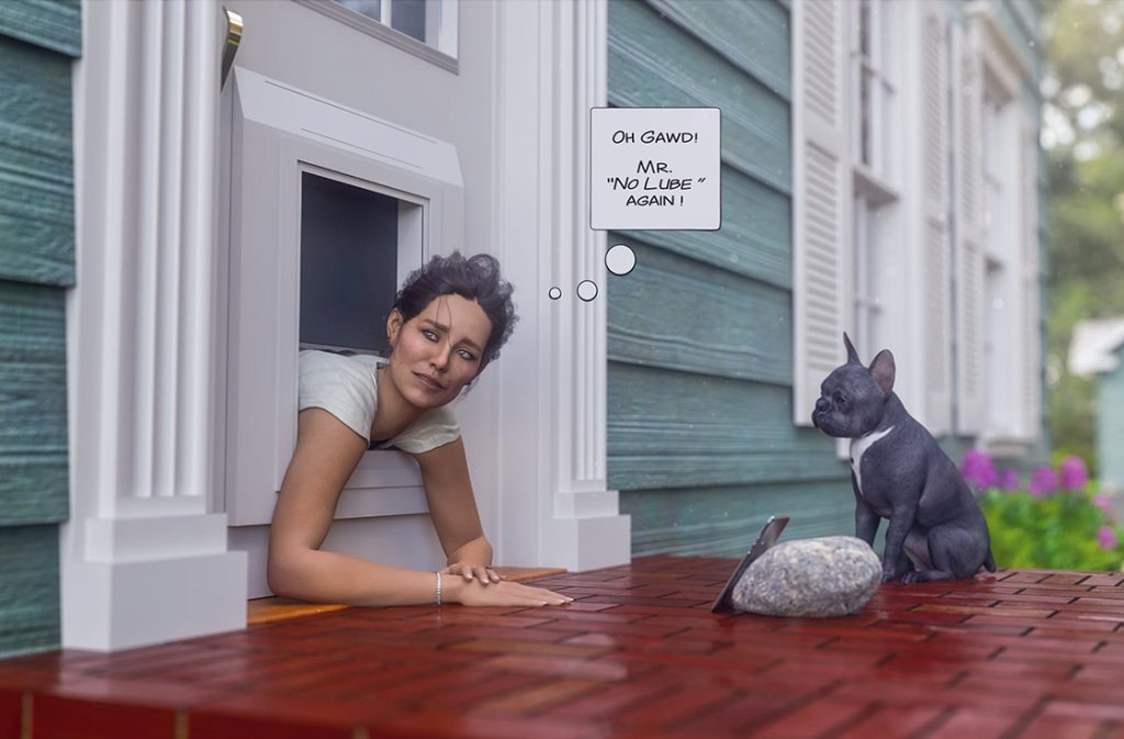 I'm being treated like a bitch because I acted like a bitch - Doggy Door by Tab109