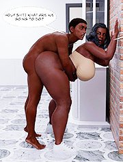 Big black cocks 5: You can feel mom’s pussy rubbing against your cock