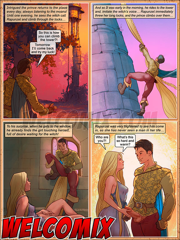 Forbidden sex encounters between Rapunzel and the with got hotter and hotter - Tales grandma doesn't tell, Rapunzel by welcomix (tufos)