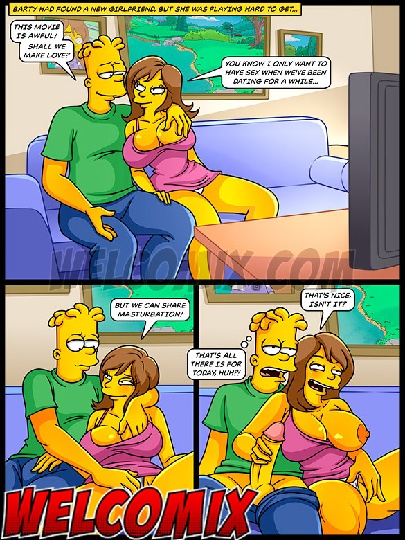 Jennifer had only allowed a shared masturbation - The Simptoons, My girlfriend's mother by welcomix (tufos)