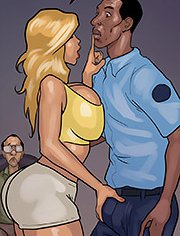 The poker game 4: I promise once I get your big black cock between my tits you won’t even know he’s here