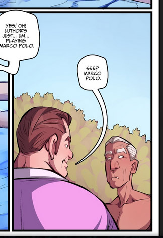 Wild sex in public pool - Dick 2 by jab comix