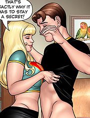 A Horny Hot Cousin, Sexual pact between friends: Priscila arrived just as Cris was giving me a spectacular blowjob