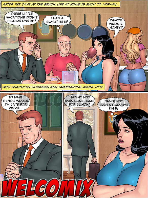 Look at the size of that thing, this grandpa is a freak - Pops, The Pervert Father-in-law, Cooling off the dick head by welcomix (tufos)