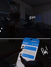 Black marked 2: I’m not sure it’s safe going out with strange men at this time of night