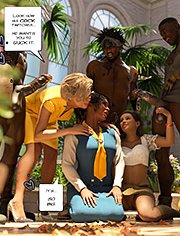 The ring of the Roman Empress 7: Look how his cock twitches, he wants you to suck it