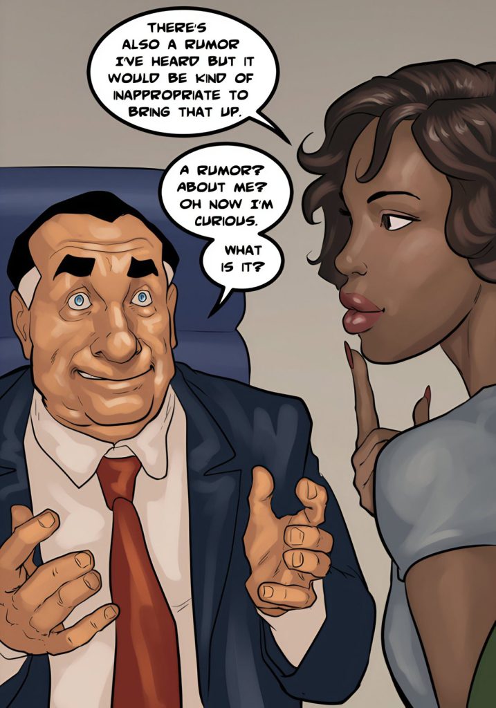 There's a rumor that you have a humongous dick - The mayor 6