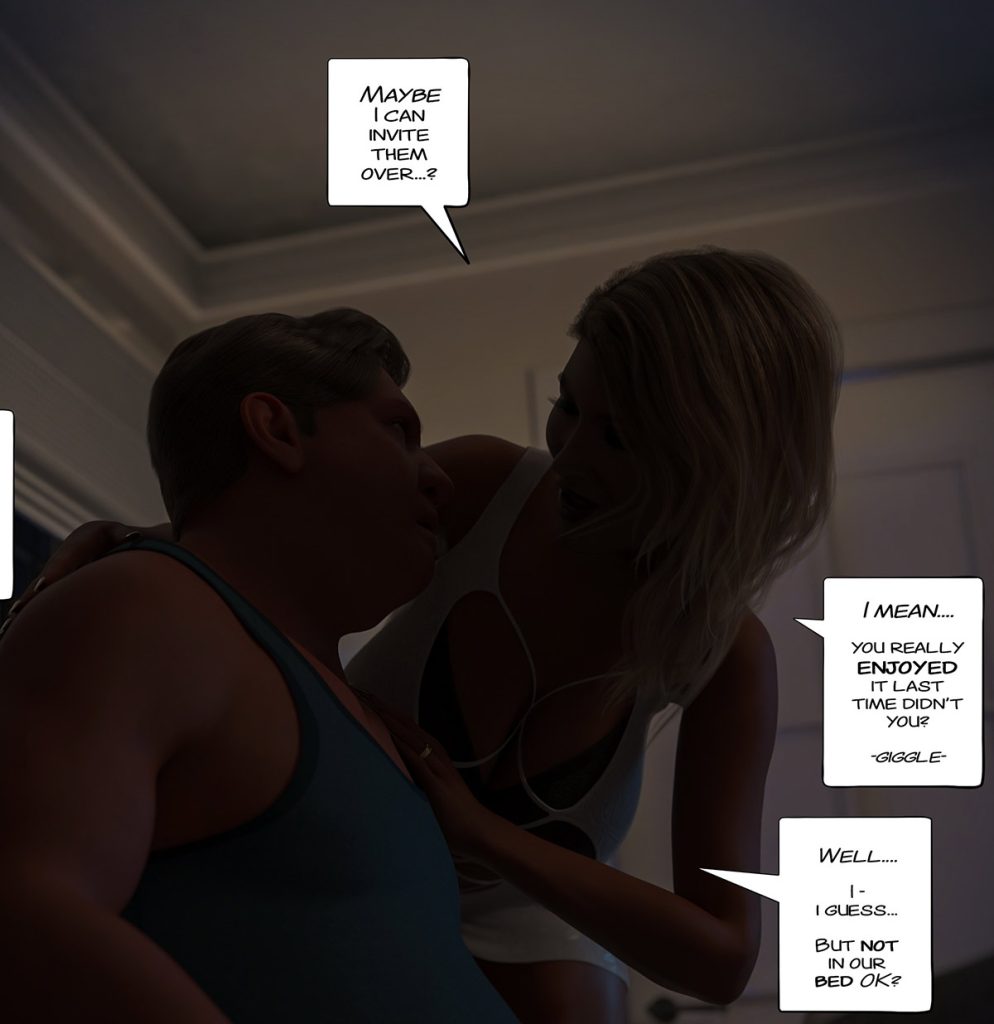 I'm not sure it's safe going out with strange men at this time of night - Black marked 2 by Tab109