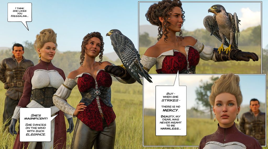 Their cocks were unwashed, their hands rough, their groans low and animal - The ring of the Roman Empress 8 by Tab109