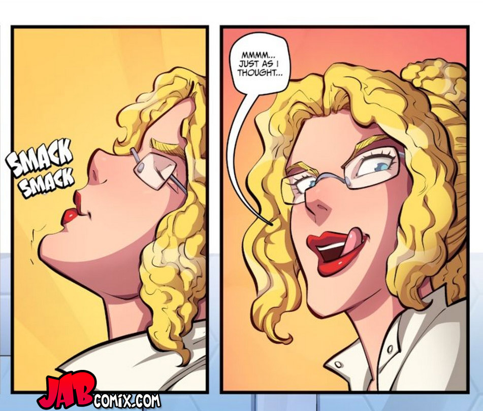 Adam's cum tastes delicious, better than any ejaculate I have ever had - Artificial probing issue 3 by jab comix