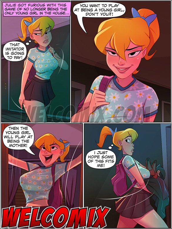 I chose the right day to do a milf cosplay - The 4 Naughties, Swapping Roles (Part 02) by welcomix (tufos)