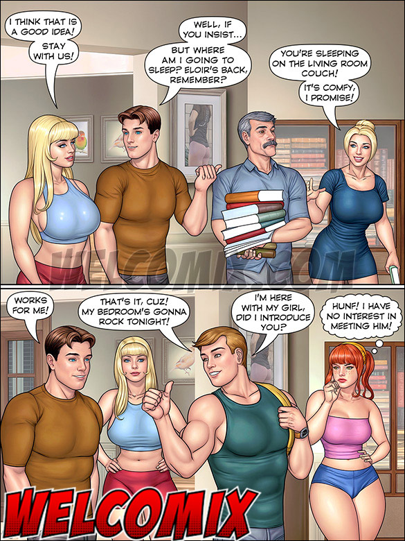 Being near her had me thinking about dirty things - A Horny Hot Cousin, A full house causes family feuds by welcomix (tufos)