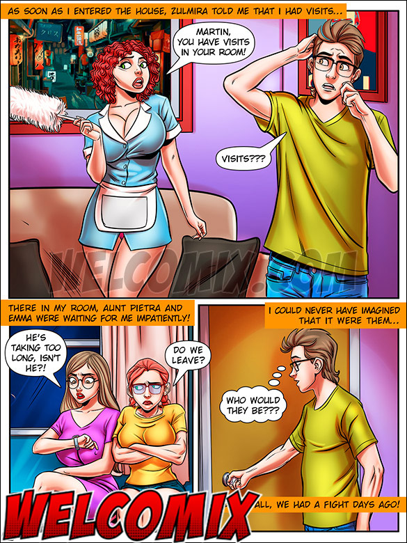 My aunt tried to cure my addiction to sex with that technique - Nerd Stallion, Two unexpected visits by welcomix (tufos)