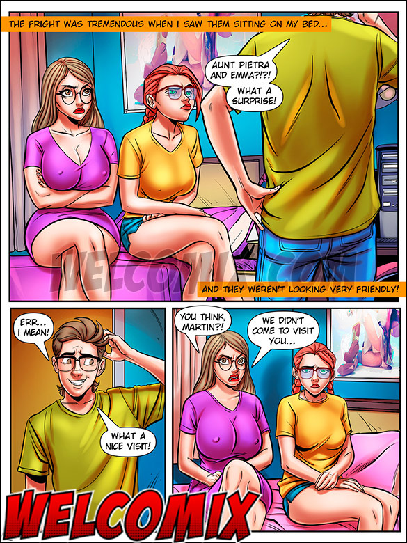 My aunt tried to cure my addiction to sex with that technique - Nerd Stallion, Two unexpected visits by welcomix (tufos)