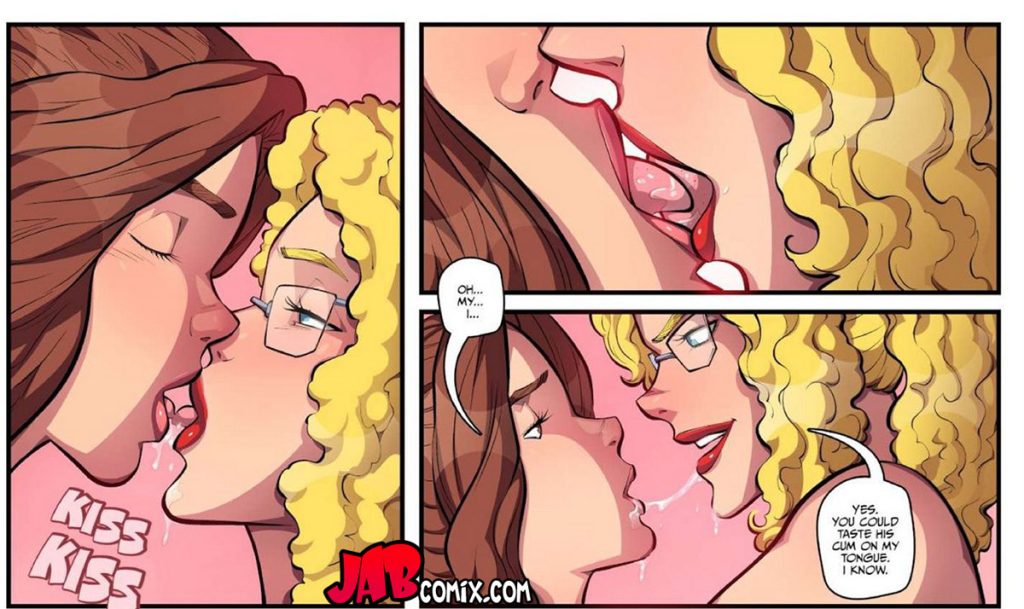 You could taste his cum on my tongue, I know - Artificial probing issue 3 by jab comix