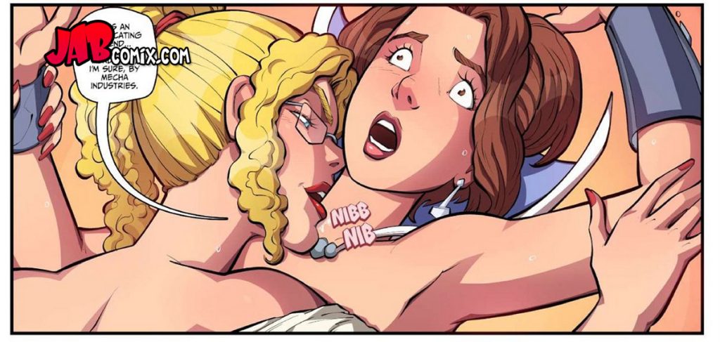 You could taste his cum on my tongue, I know - Artificial probing issue 3 by jab comix