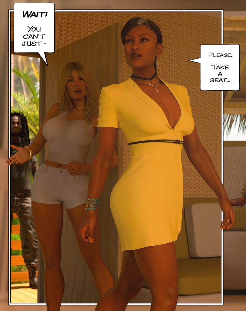 What I want, pretty, white, connected, useful - Tropic of sin, Veronica Sinclair by Tab109