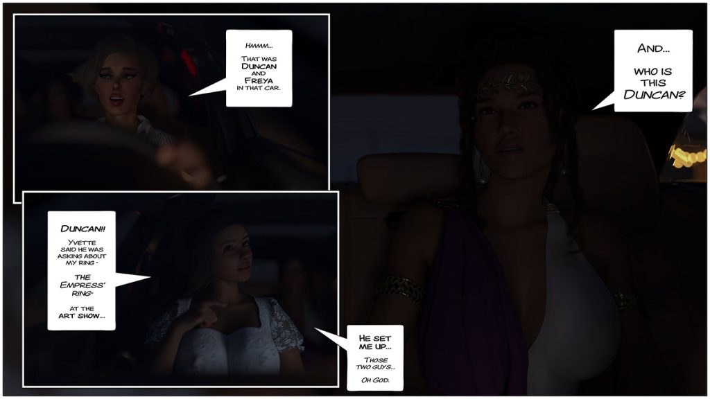 I love your big black biker cock - The ring of the Roman Empress 9 by Tab109