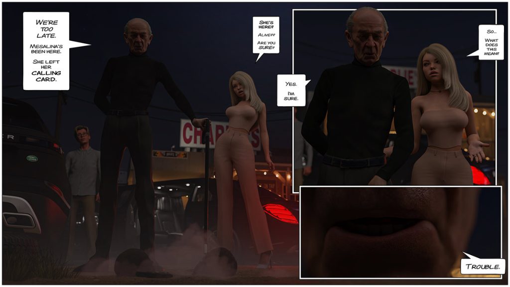 I love your big black biker cock - The ring of the Roman Empress 9 by Tab109