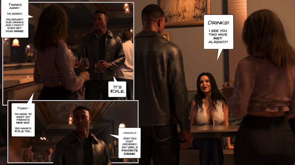 He wouldn't be happy with me thing about Kyle's body - The focus shift by Tab109