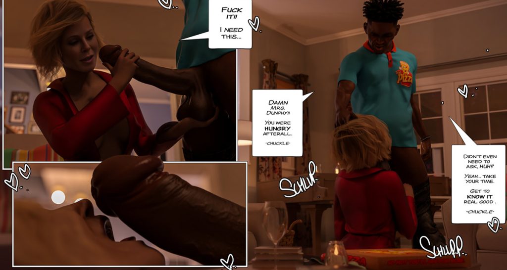 That wet pussy was made for this dick - Delivery included, A modern family parody by Tab109
