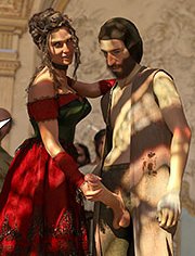 The ring of the Roman Empress 8: How delicious to cuckold the duke with this rabble