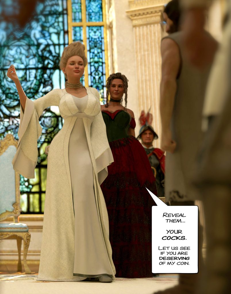How delicious to cuckold the duke with this rabble - The ring of the Roman Empress 8 by Tab109