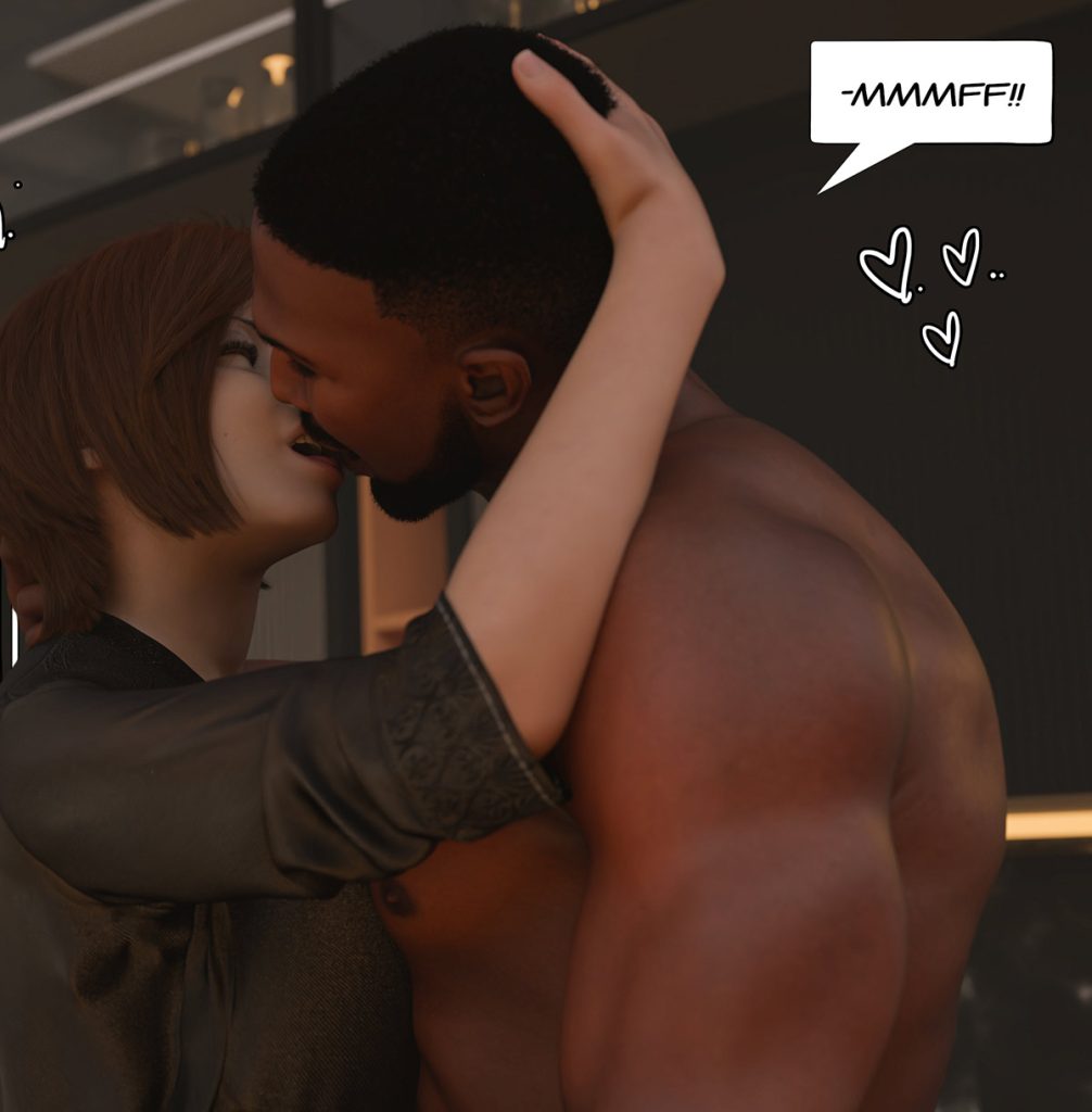 Fuck me Art right here, I need it your cock inside me - Black marked 8 by Tab109